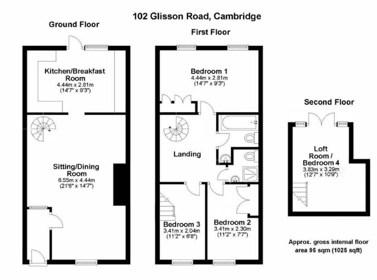 Glisson House By Condokeeper Cambridge  Exterior foto
